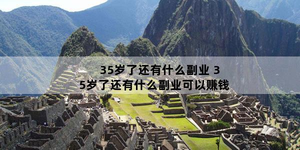 35岁了还有什么副业 35岁了还有什么副业可以赚钱